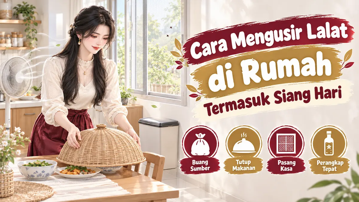 Cara Mengusir Lalat di Rumah, Termasuk Siang Hari