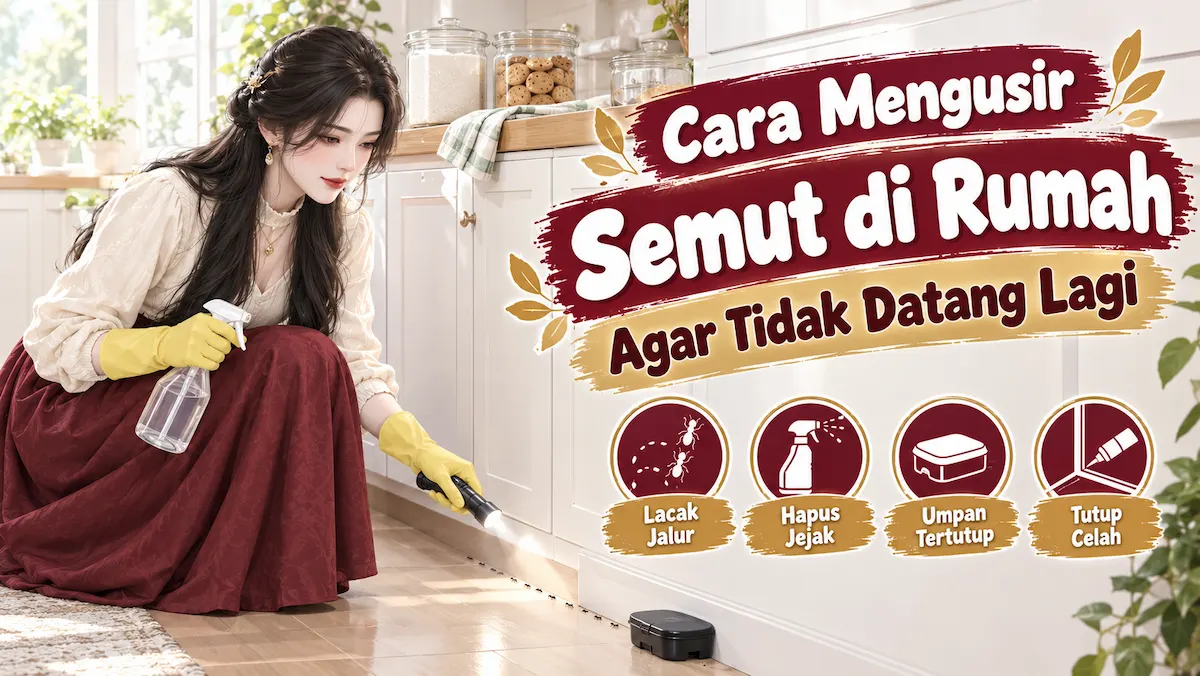 Cara Mengusir Semut di Rumah Agar Tidak Datang Lagi